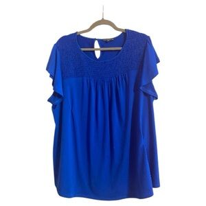 Adrianna Papell Cobalt Blue Dress